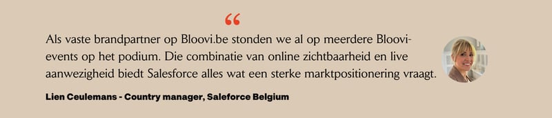 Quote Lien Ceulemans β Country Manager Salesforce BeLux