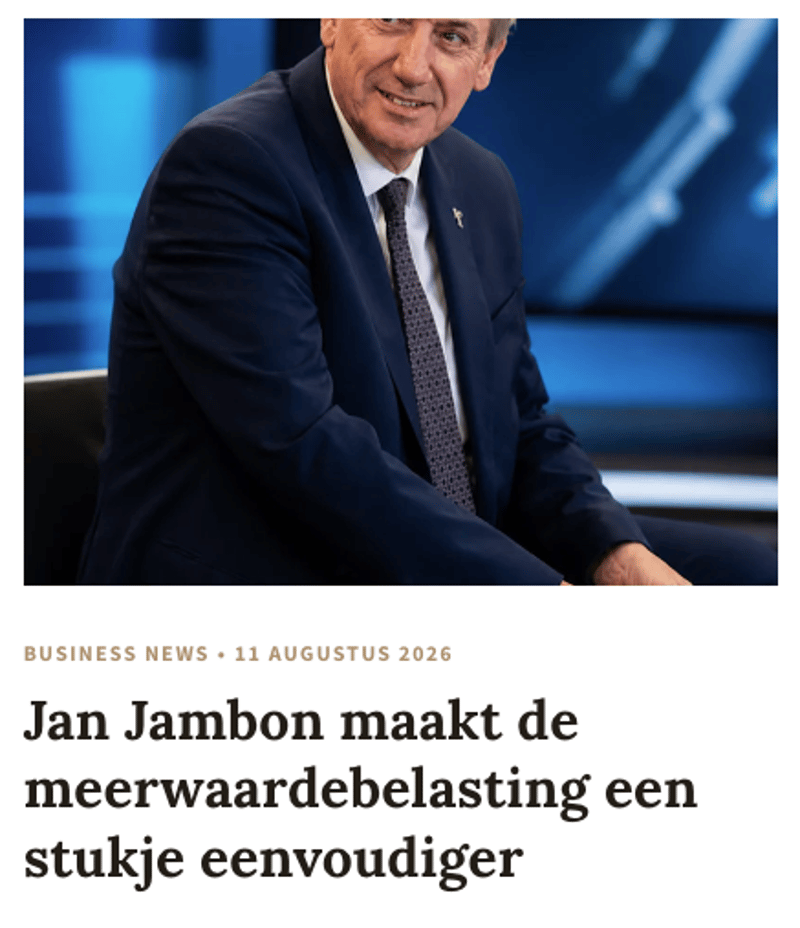 Business News voorbeeld