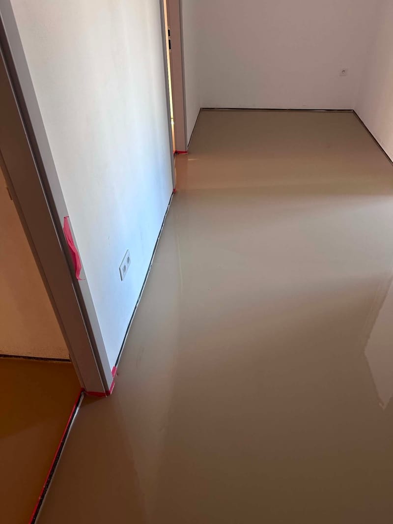 Marmoleum v bytových prostorech - Olomouc