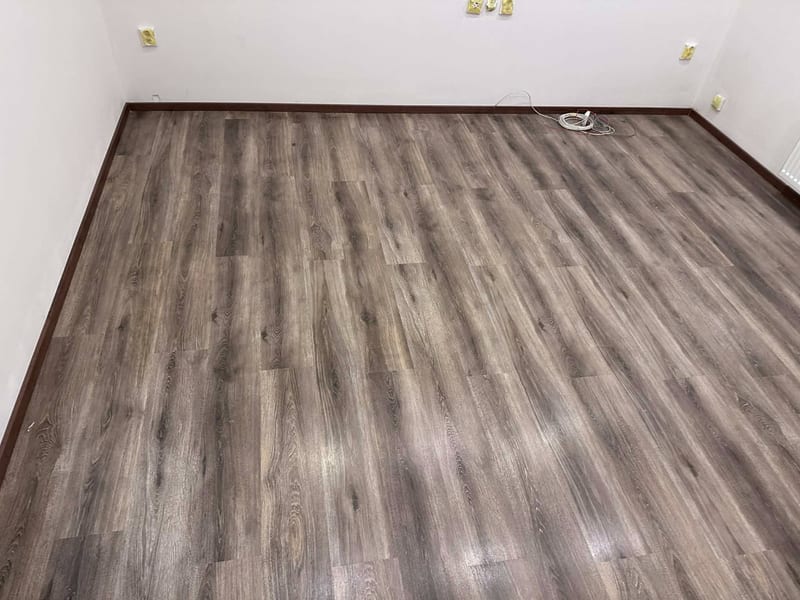 Plovoucí podlaha, materiál od zákazníka - Popůvky