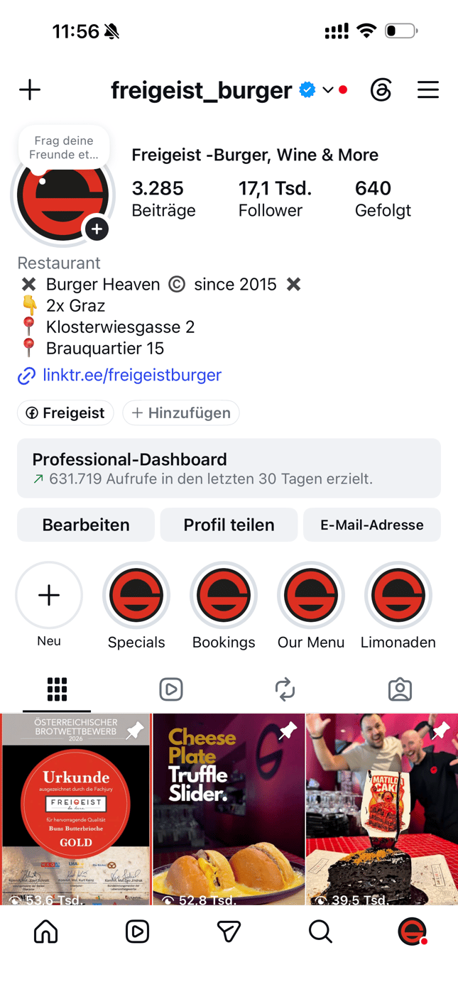 Instagram Follower-Wachstum