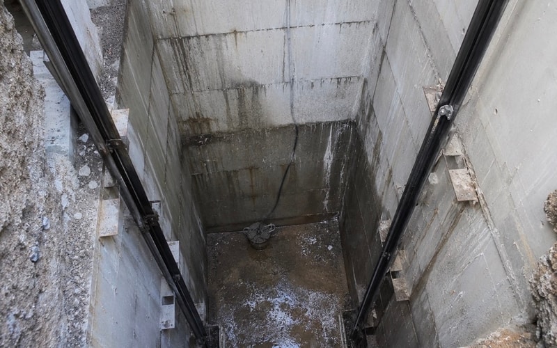 Liftput afdichten waterdicht maken door Vochtmannetje