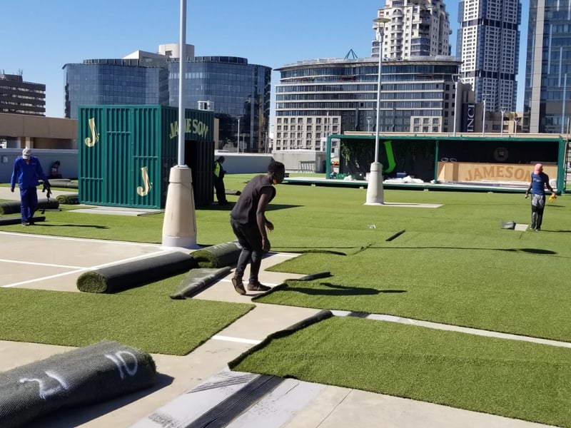 Exhibition stand flooring – Johannesburg