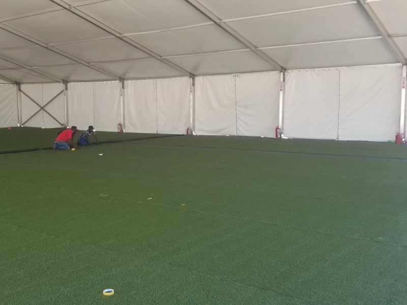 Outdoor event setup – Johannesburg
