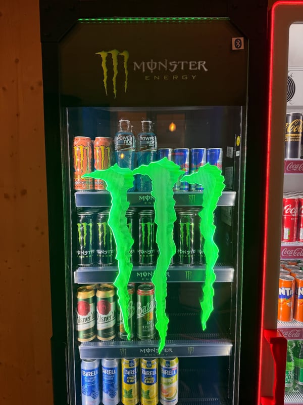 Monster Energy chladnička – Riders Bar