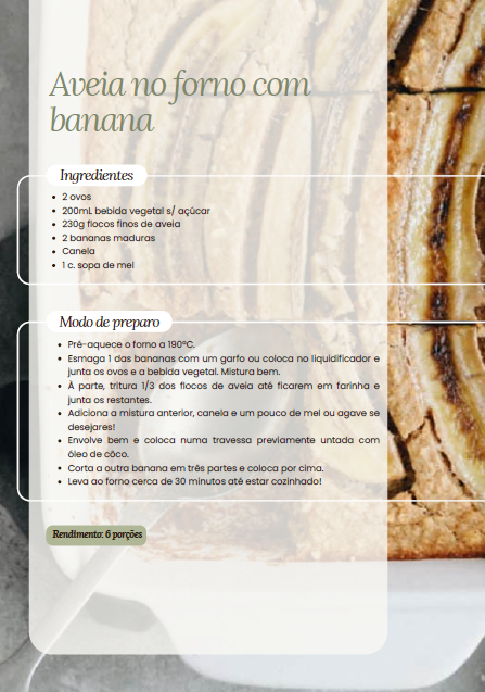 Exemplo de receita — Desafio 21 Dias