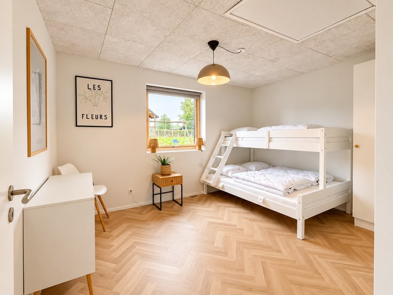Værelse med køjeseng