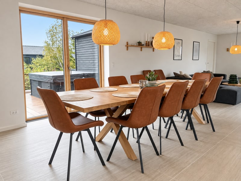 Spiseplads med plads til hele familien