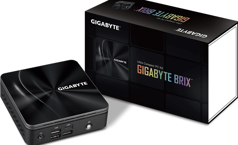 Mini PC – Gigabyte BRIX GB-BRR5-4500 + 16GB DDR4 — AMD Ryzen 5 4500U — AMD Radeon Vega 6 (integrovaná) — Erelen Olomouc — photo 1