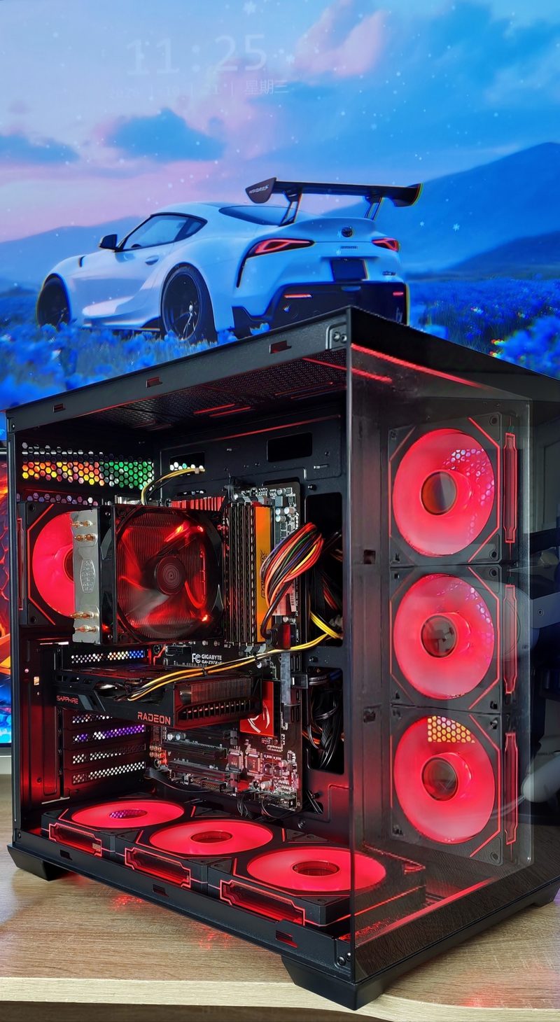 Herní PC ze zbytků č. 3 – i5-4590 / RX 6500 XT 8 GB / 32 GB — Intel Core i5-4590 (4 jádra, 3,3–3,7 GHz) — SAPPHIRE PULSE AMD Radeon RX 6500 XT OC 8 GB — Erelen Olomouc — foto 1
