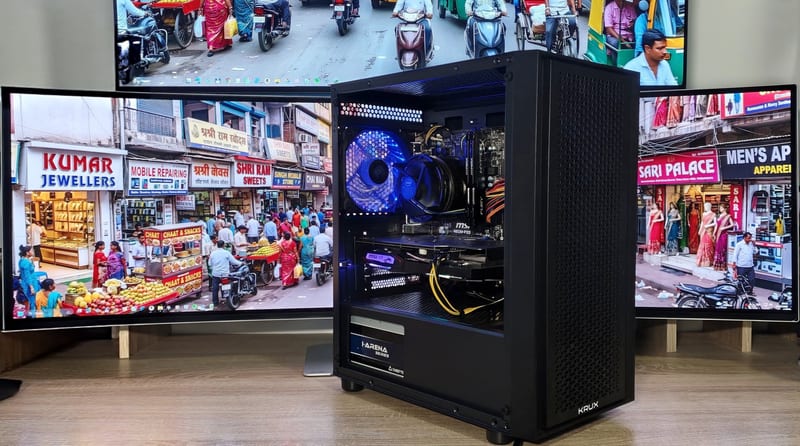 Leftover-Parts Gaming PC No. 2 – i7-4770 / GTX 1660 Super / 16 GB — Intel Core i7-4770 (4 jádra / 8 vláken, 3,4–3,9 GHz) — MSI GeForce GTX 1660 SUPER Gaming X 6 GB — Erelen Olomouc — photo 1