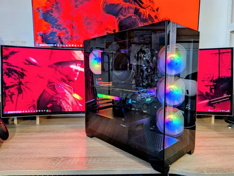 Herní PC AM5 – RTX 3080 Ti / 9600X — AMD Ryzen 5 9600X — NVIDIA GeForce RTX 3080 Ti — Erelen Olomouc — foto 1