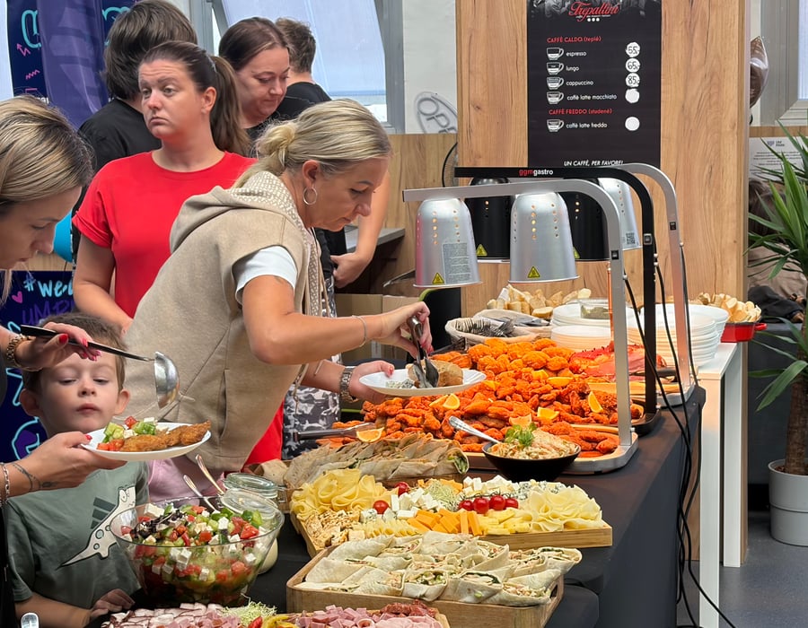 Catering na firemní akci v UMPARK