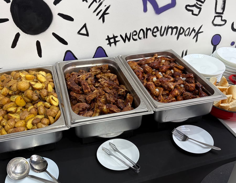 Catering na firemní akci v UMPARK
