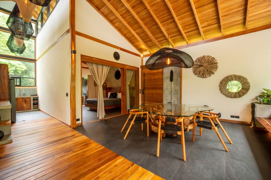 Villa Wabi Sabi Umi — Living & Dining Area