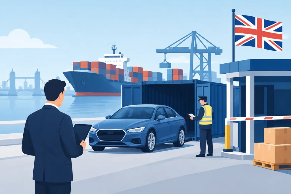 UK Car Import: Customs Steps for Businesses