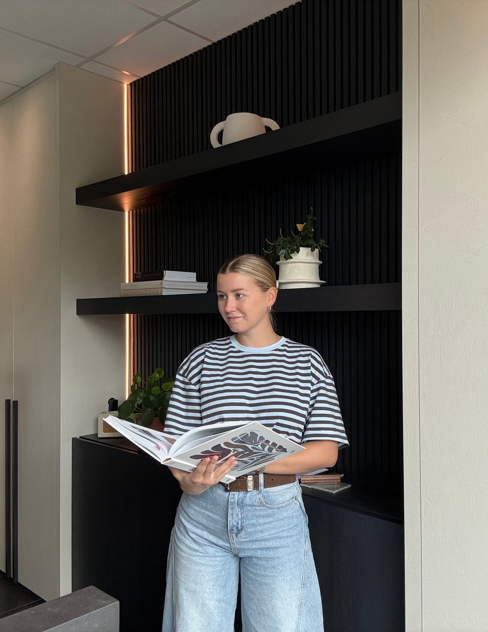 Portret van Julie Van Beek, interieurarchitect