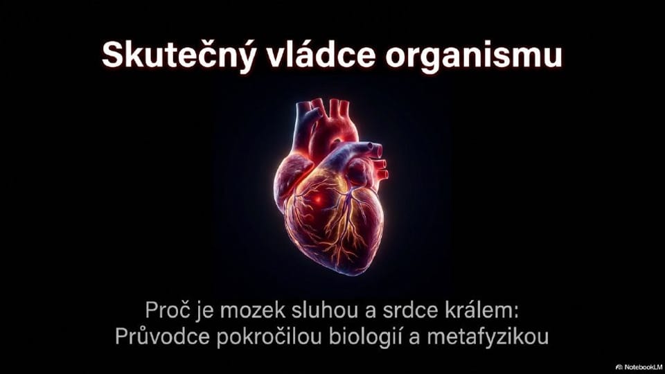 Titulní strana prezentace Srdce: centrální mozek