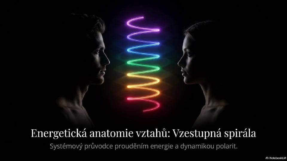 Titulní strana prezentace Energetická spirála vztahu muže a ženy