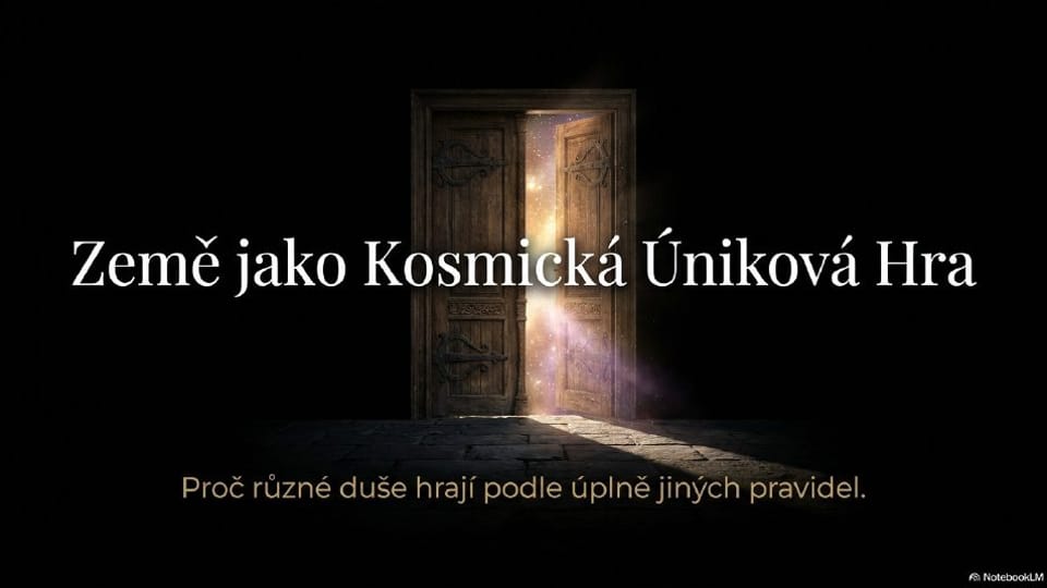 Titulní strana prezentace Úniková hra v detaile