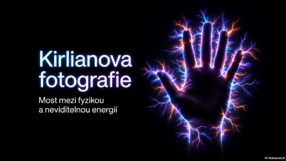 Titulní strana prezentace Kirlianova fotografie