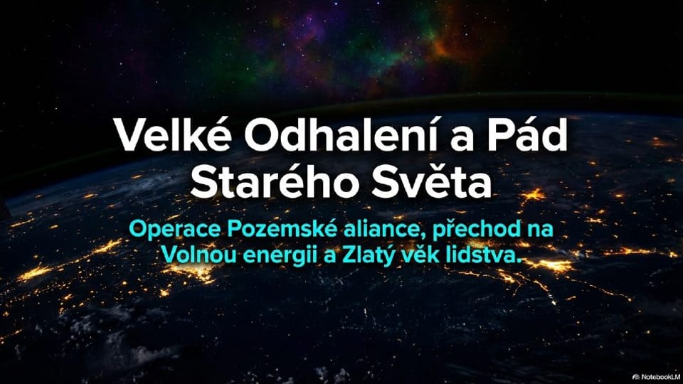 Titulní strana prezentace Velká planetární proměna