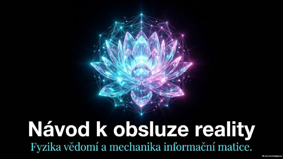 Titulní strana prezentace Tvoření reality