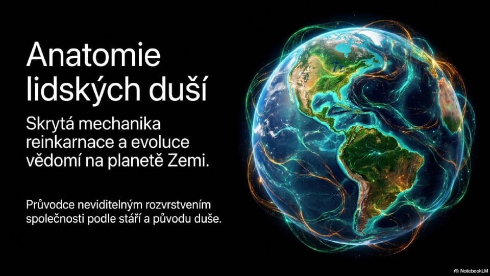 Titulní strana prezentace Mladé a staré duše