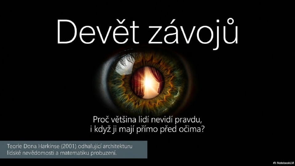 Titulní strana prezentace 9 závojů
