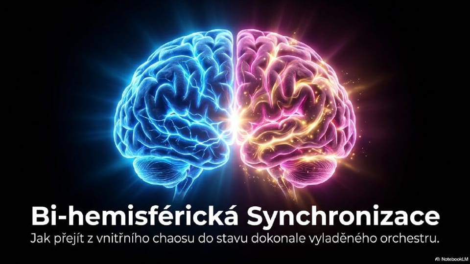 Titulní strana prezentace Synchronizace hemisfér