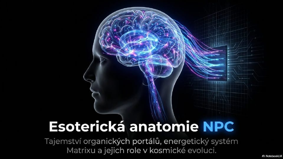 Titulní strana prezentace NPC a Matrix
