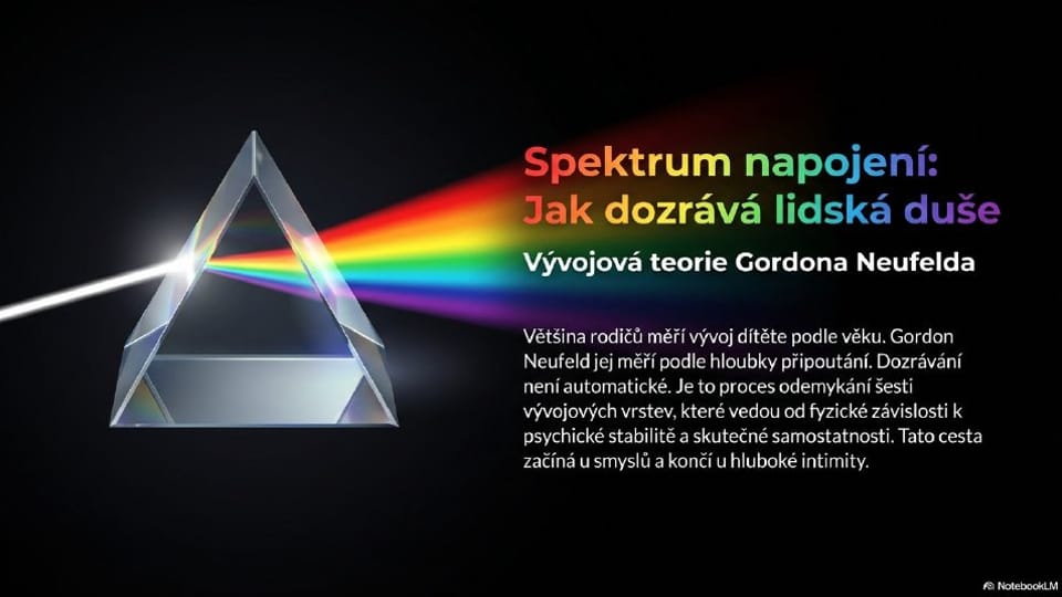 Titulní strana prezentace Vývoj zralosti duše Neufeld