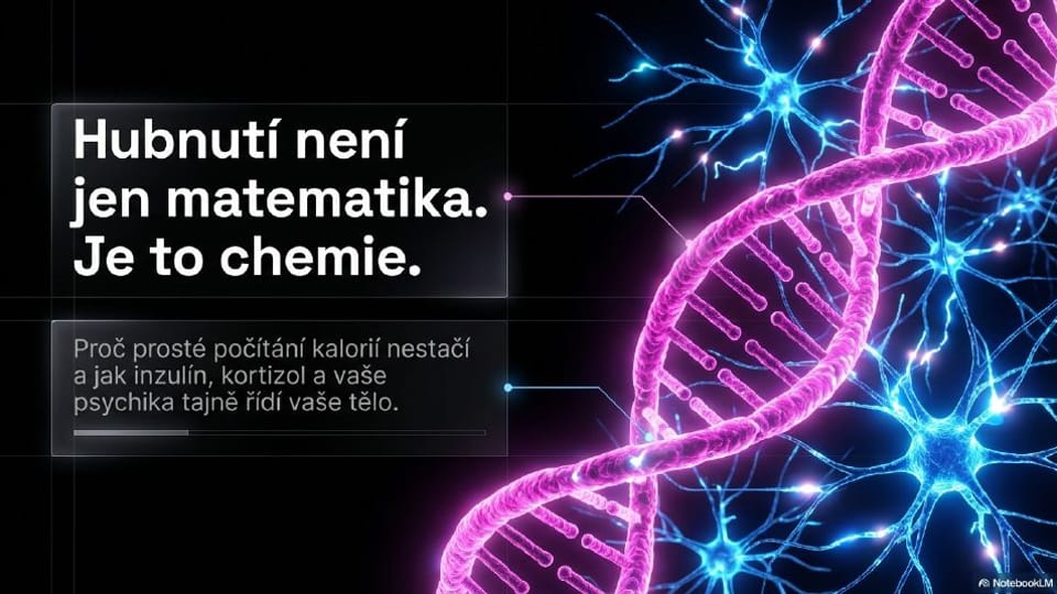 Titulní strana prezentace Chemie místo kalorií