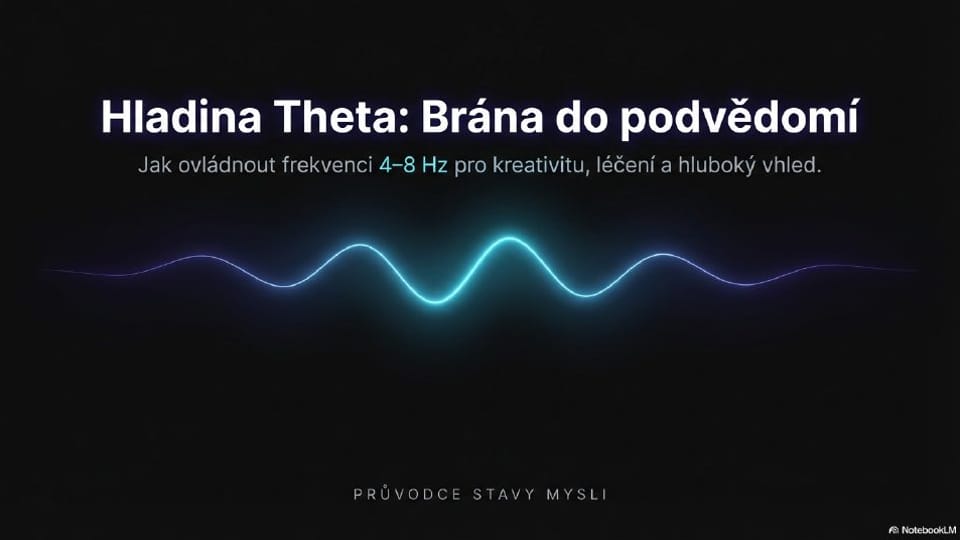 Titulní strana prezentace Hladina theta: klíč k podvědomí