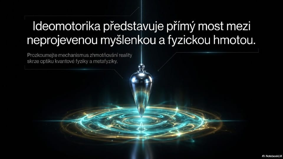 Titulní strana prezentace Ideomotorický most