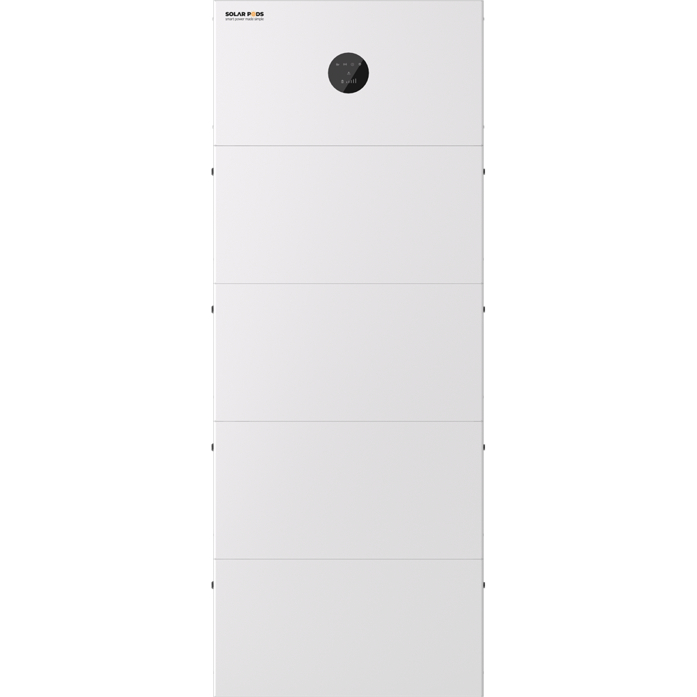 Solarpod Elite, modulair 3-fase thuisbatterij
