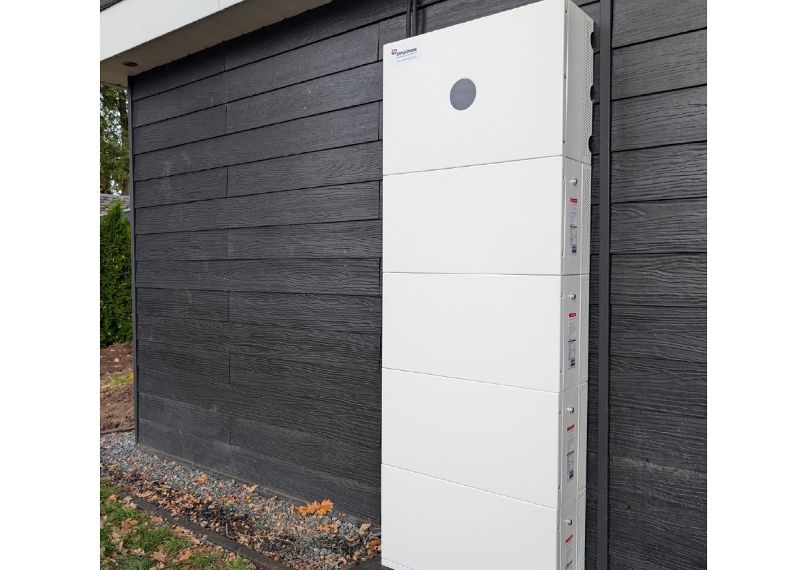 Solarpod Elite systeem in een nette technische ruimte