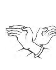 Pataka Mudra hand position