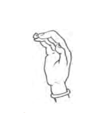 Kangula Mudra hand position