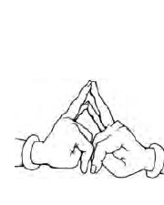 Arala Mudra hand position