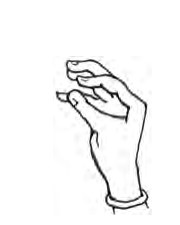 Sakata Mudra hand position