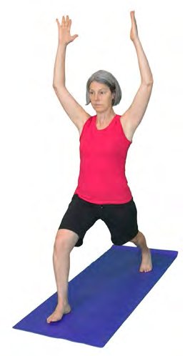 Virabhadrasana-I, Warrior I