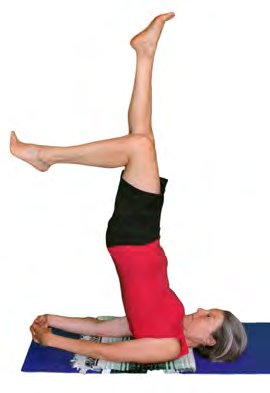 Ardha Sarvangasana, Half Shoulder Stand