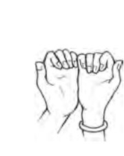 Guruda Mudra hand position