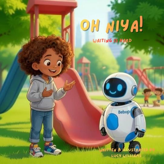 Book cover: Waiting Is Hard from the Oh Niya! series
