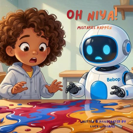 Book cover: Mistakes Happen from the Oh Niya! series