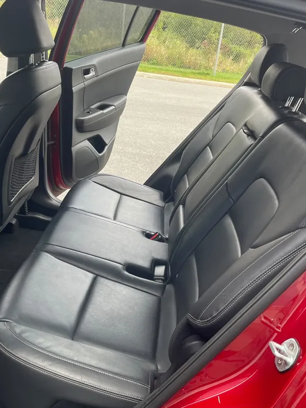 Kia Sportage rear seat mold removal, after
