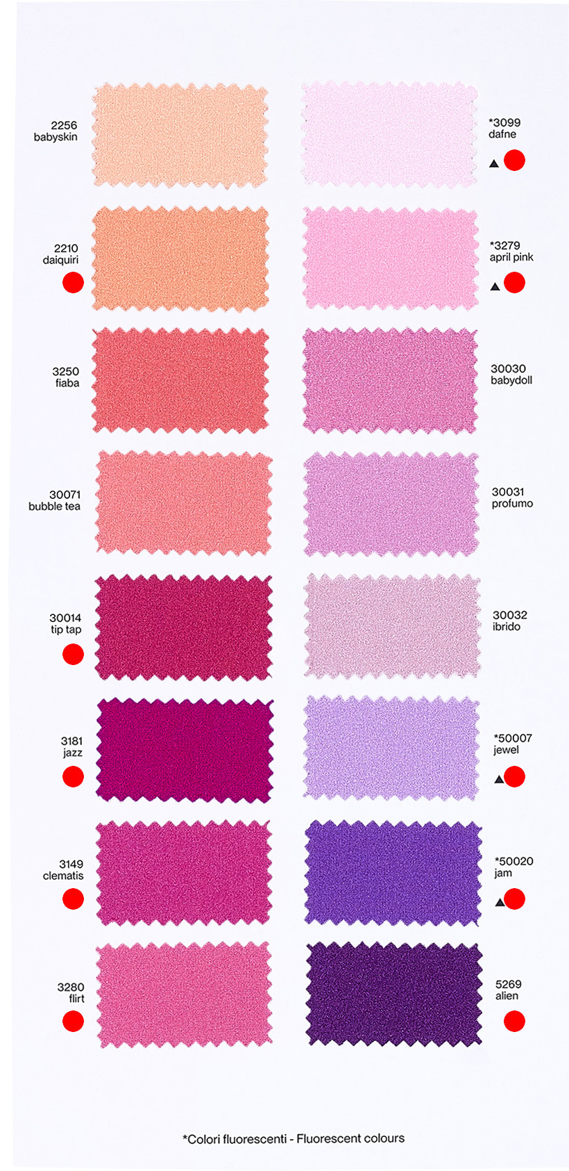 Cartella colori Lycra lucida - Cartella colori - pagina 3