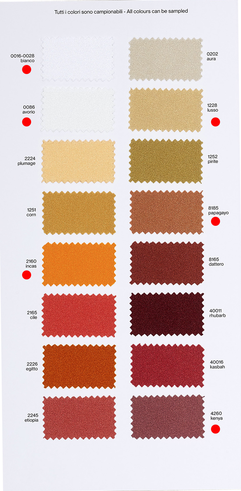 Cartella colori Lycra lucida - Cartella colori - pagina 1