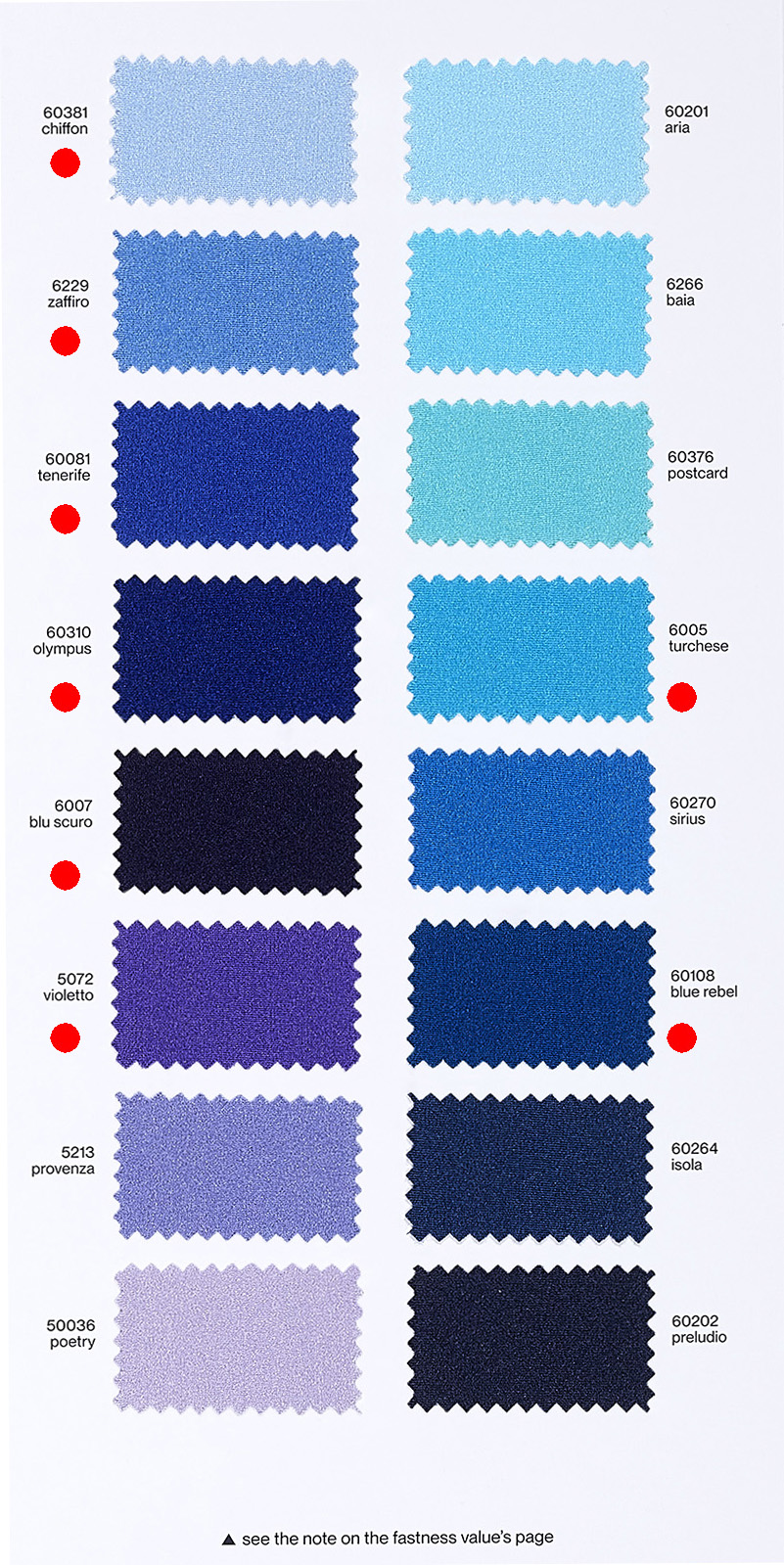 Cartella colori Lycra lucida - Cartella colori - pagina 4